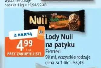 Lody Nuii na patyku