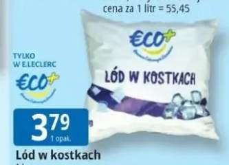 Lód w kostkach