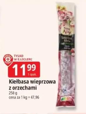 Kiełbasa wieprzowa z orzechami Saint Azay