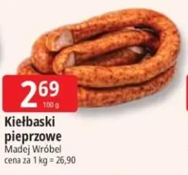 Kiełbaski pieprzowe Madej Wróbel