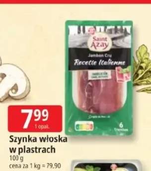Szynka włoska w plastrach Saint Azay