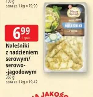 Naleśniki z nadzieniem serowym Nasze Specjały