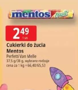 Cukierki do żucia Mentos