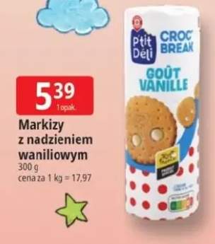 Markizy z nadzieniem waniliowym P'tit Déli