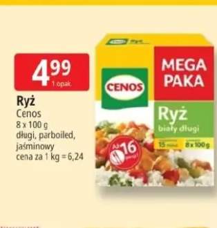 Ryż biały długi Cenos 8-pak 100g