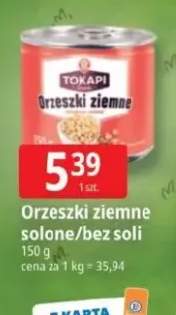 Orzeszki ziemne solone Tokapi