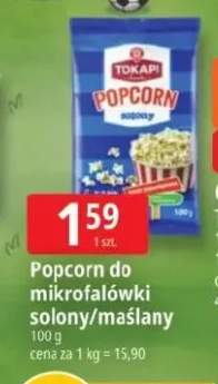 Popcorn do mikrofalówki solony Tokapi