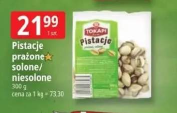 Pistacje prażone solone Tokapi
