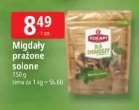 Migdały prażone solone Tokapi