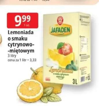 Lemoniada o smaku cytrynowo-miętowym JAFADEN