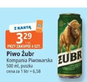 Piwo Żubr 500ml