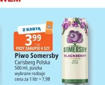 Piwo Somersby Blackberry 500ml