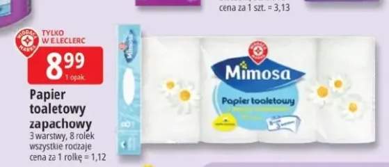 Papier toaletowy zapachowy Mimosa