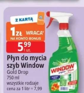 Płyn do mycia szyb Window Gold Drop