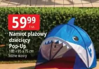Namiot plażowy dziecięcy Pop-Up 180x95x75cm