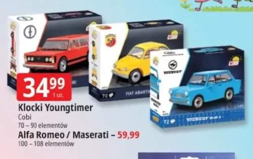 Klocki Youngtimer 70-90 elementów