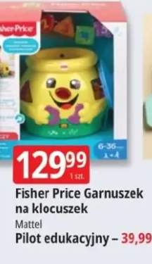 Garnuszek na klocuszek Fisher Price