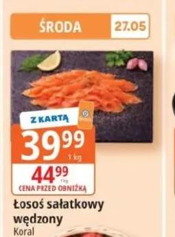 Łosoś sałatkowy wędzony Koral