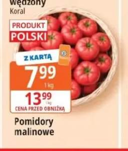Pomidory malinowe polskie