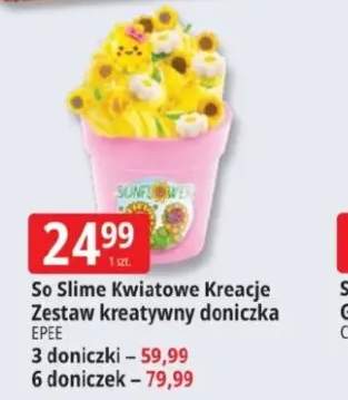 Zestaw kreatywny doniczka So Slime Kwiatowe Kreacje