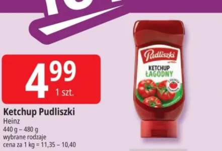 Ketchup łagodny Pudliszki