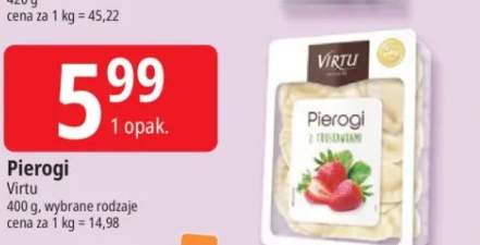 Pierogi z truskawkami Virtu