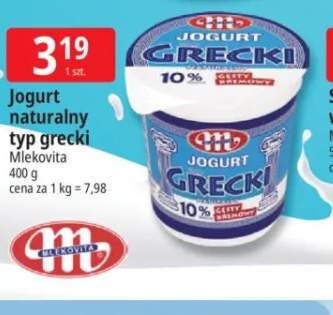 Jogurt naturalny typ grecki Mlekovita
