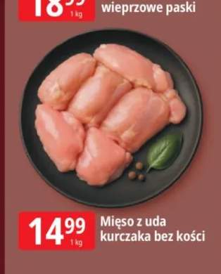 Mięso z uda kurczaka bez kości