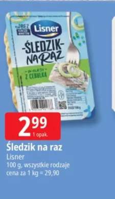 Śledzik na raz Lisner