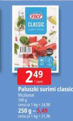 Paluszki surimi classic Viciunai