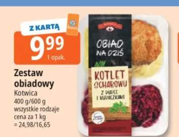 Zestaw obiadowy Kotwica