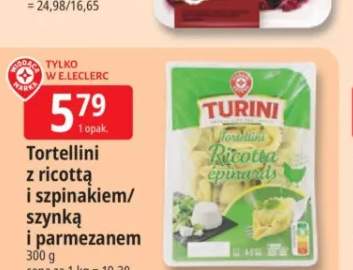 Tortellini z ricottą i szpinakiem Turini