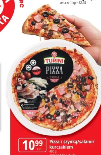 Pizza z salami Turini