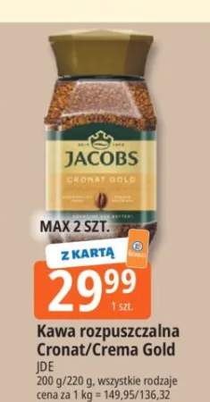 Kawa rozpuszczalna Jacobs Crema Gold