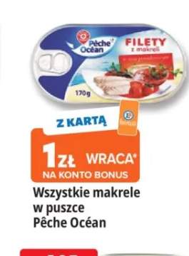 Filety z makreli w sosie pomidorowym Pêche Océan