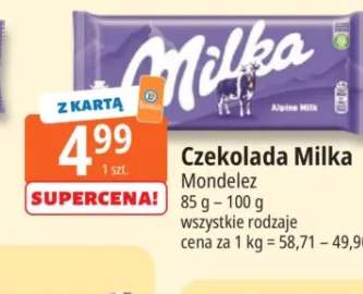 Czekolada Milka Alpine Milk