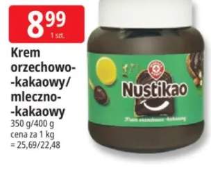 Krem mleczno-kakaowy Nustikao