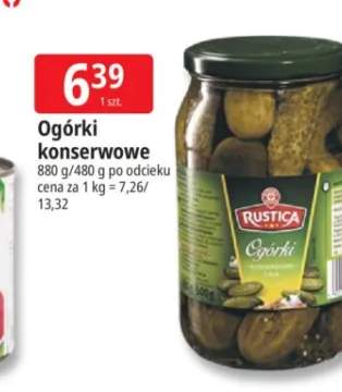 Ogórki konserwowe Rustica