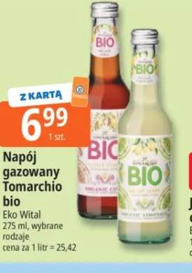 Napój gazowany Tomarchio bio