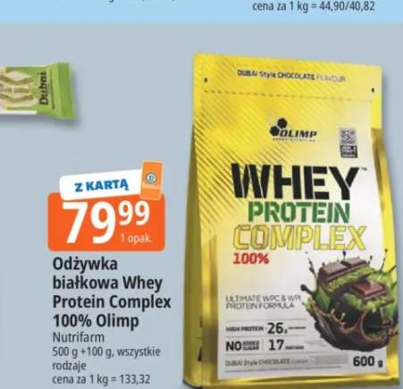 Odżywka białkowa Whey Protein Complex 100% Olimp