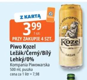 Piwo Kozel Černý