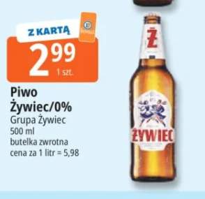 Piwo bezalkoholowe Żywiec 0%