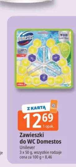 Zawieszki do WC Domestos Power 5 3-pak