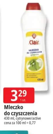Mleczko do czyszczenia active Clair