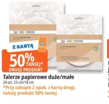 Talerze papierowe małe Homeside