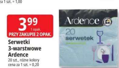 Serwetki 3-warstwowe Ardence