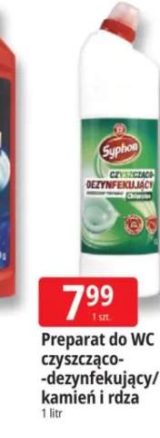 Preparat do WC czyszcząco-dezynfekujący kamień i rdza Syphon