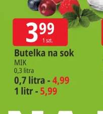 Butelka na sok MIK