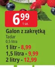Galon z zakrętką Tadar