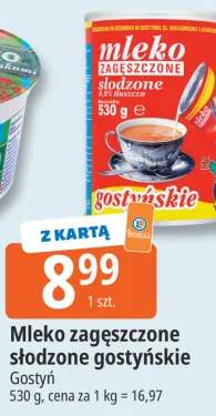 Mleko zagęszczone słodzone gostyńskie Gostyń